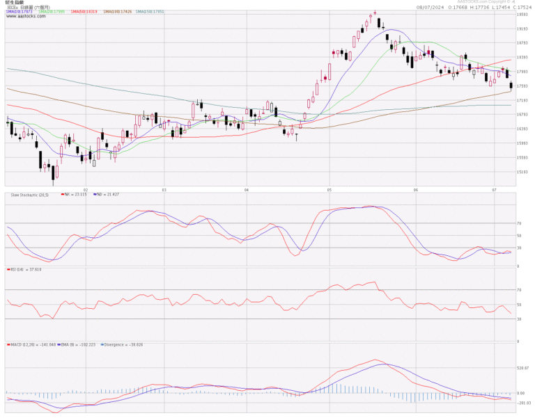 恒生指數分析 (8.7.2024)