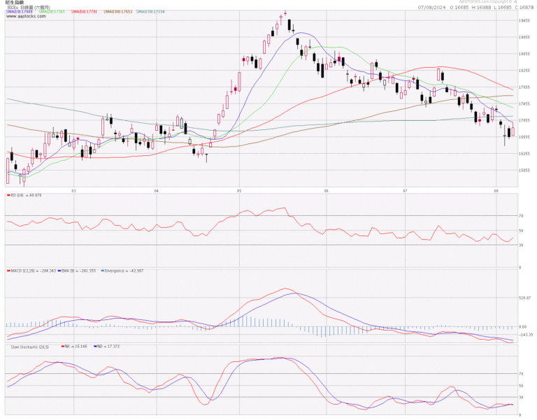 恒生指數分析 (7.8.2024)